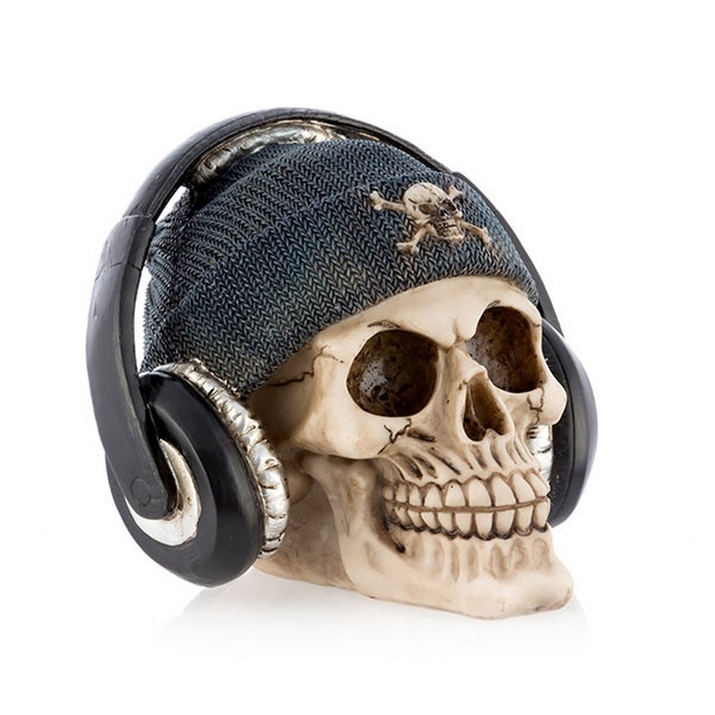 SKARBONKA CZASZKA - PIRATA SŁUCHAWKI - Jolly Roger