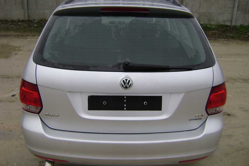 VW GOLF VI KOMBI - KLAPA TYLNA LA7W