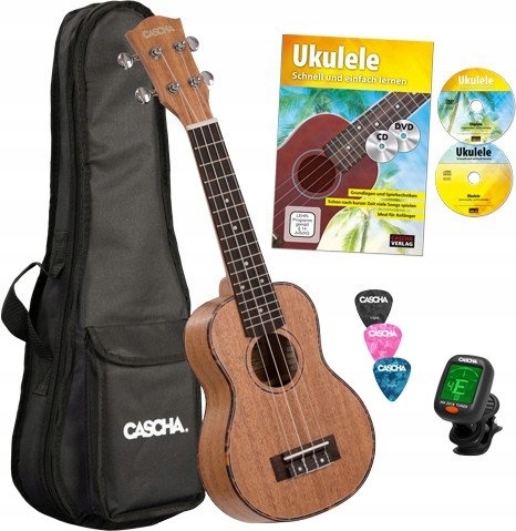 Zestaw ukulele w bardzo dobrym stanie
