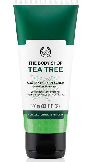 The Body Shop Tea Tree Squeaky-Clean Scrub 100ml 