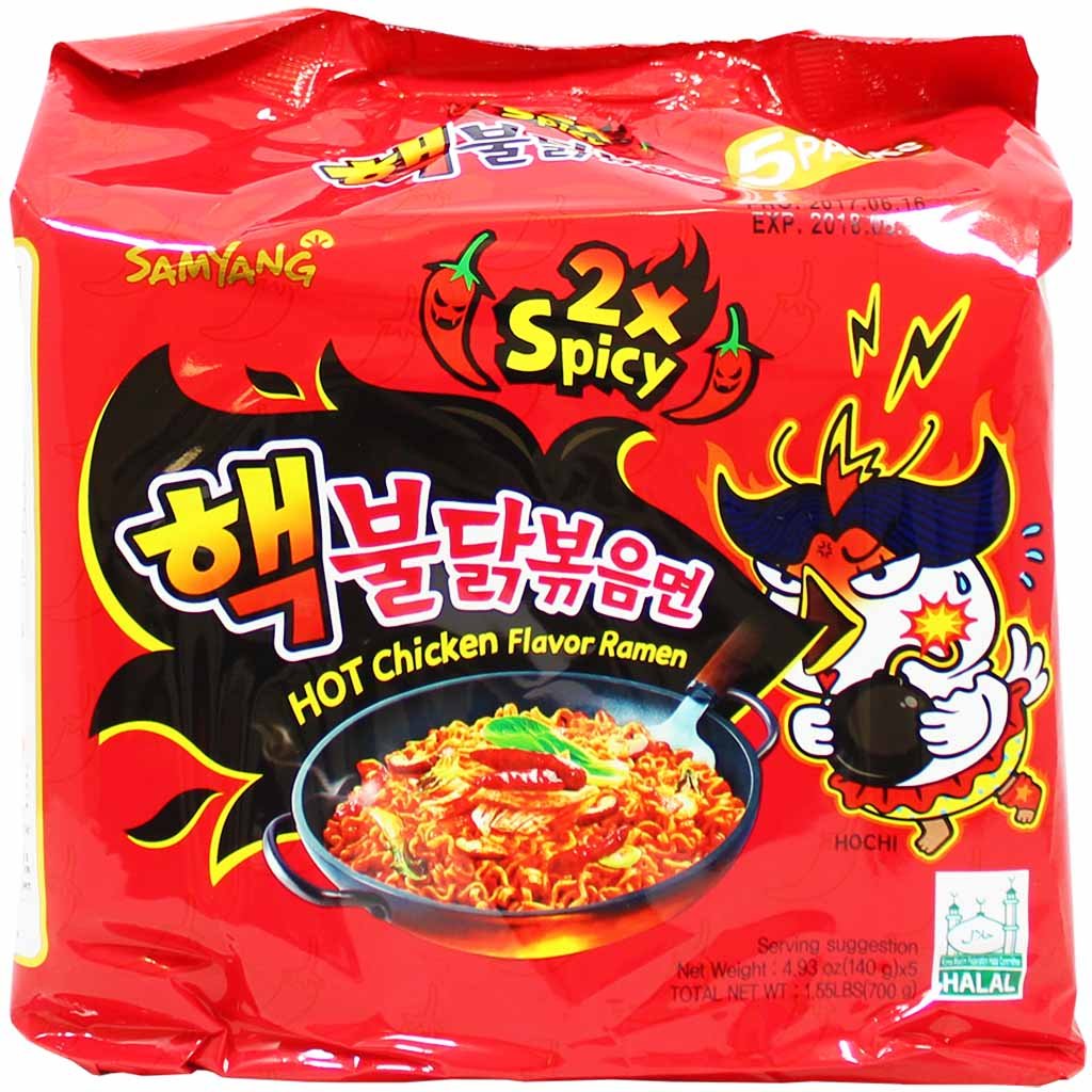 Бульдак рамен. Samyang лапша 2x Spicy. Корейская лапша Spicy x2. Samyang hot Chicken 2x Spicy. Корейский рамен Samyang.