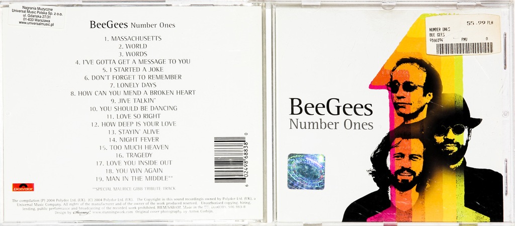 BEE GEES = Number Ones = POLYDOR = 2004