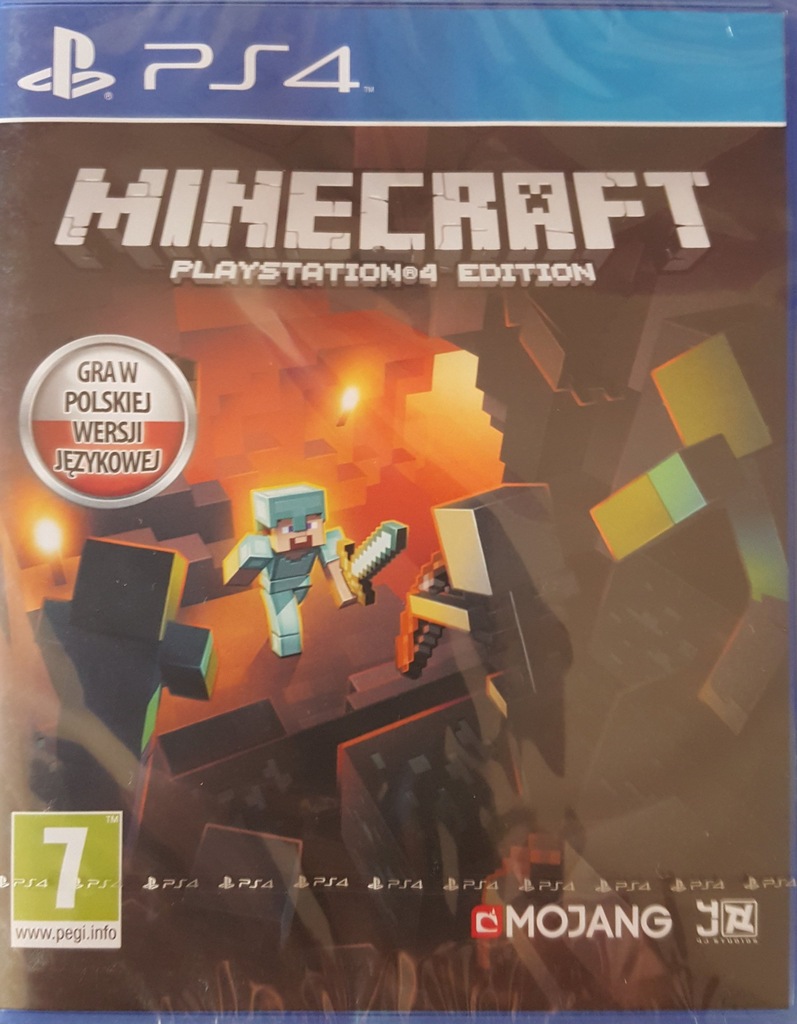 MINECRAFT PS4 EDITION PL NOWA SKLEP MULTIGAMES KRK