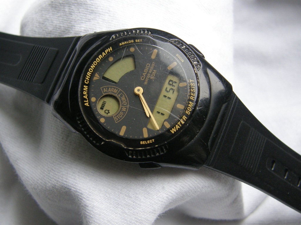 CASIO AW 37 ZABYTKOWY ZEGAREK 7156140400 oficjalne archiwum Allegro