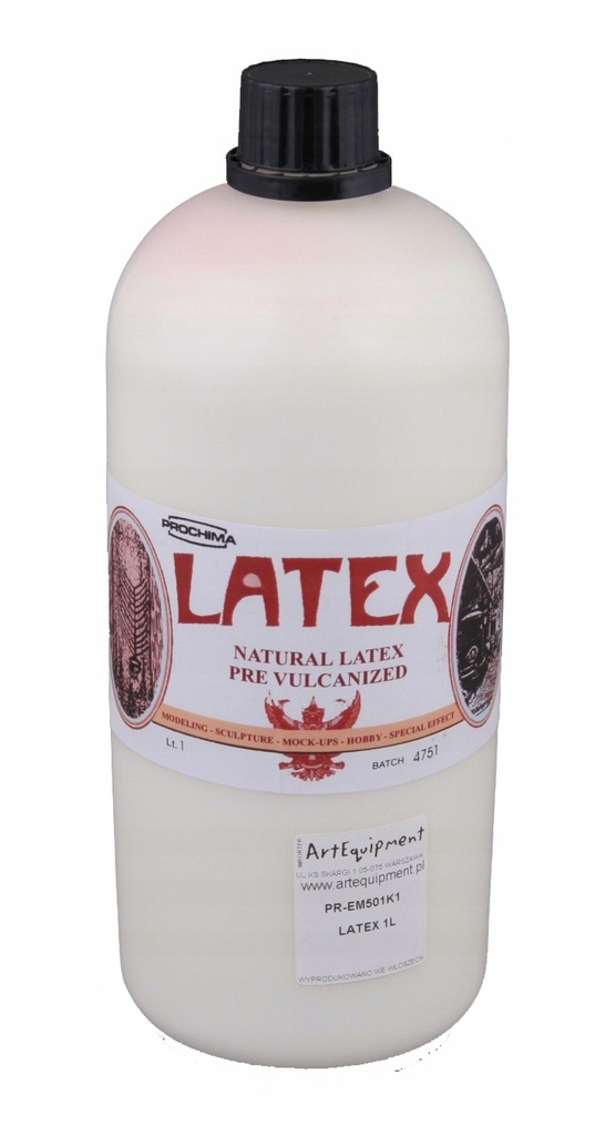 Naturalny lateks w płynie 1 litr