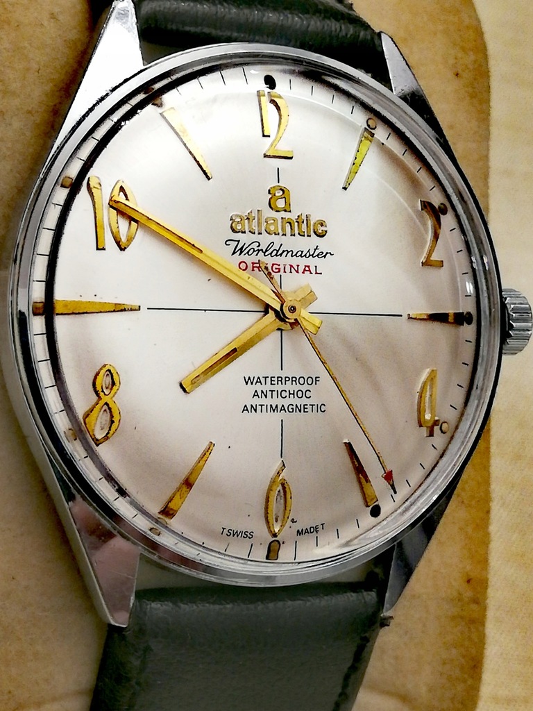 Zegarek Atlantic Worldmaster piękny klasyk