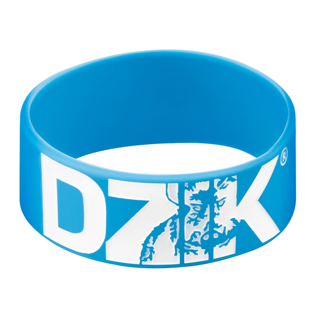 WK OPASKA DZIK BŁĘKITNA SILIKONOWA WRISTBAND