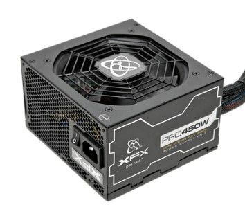 XFX Core TS 450W (80+ Bronze, 120mm, Single Rail)