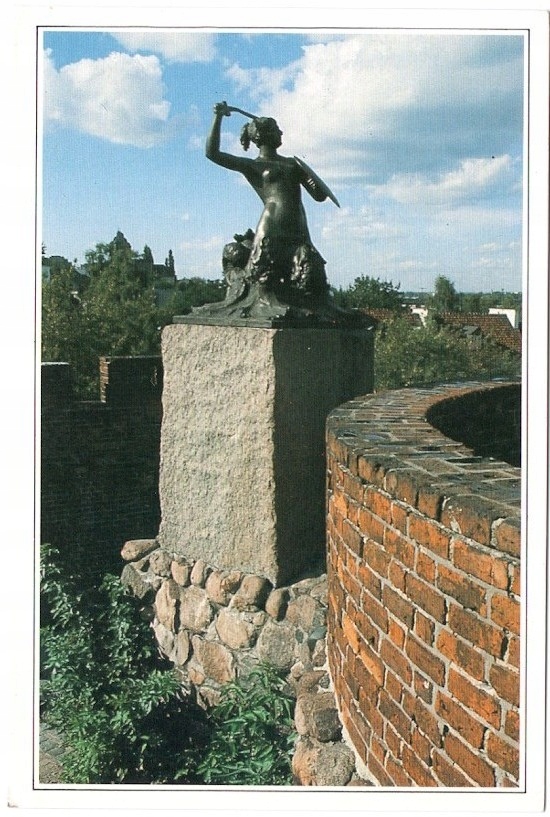 WARSZAWA - POMNIK SYRENKI NA STARYM MIEŚCIE - 1995