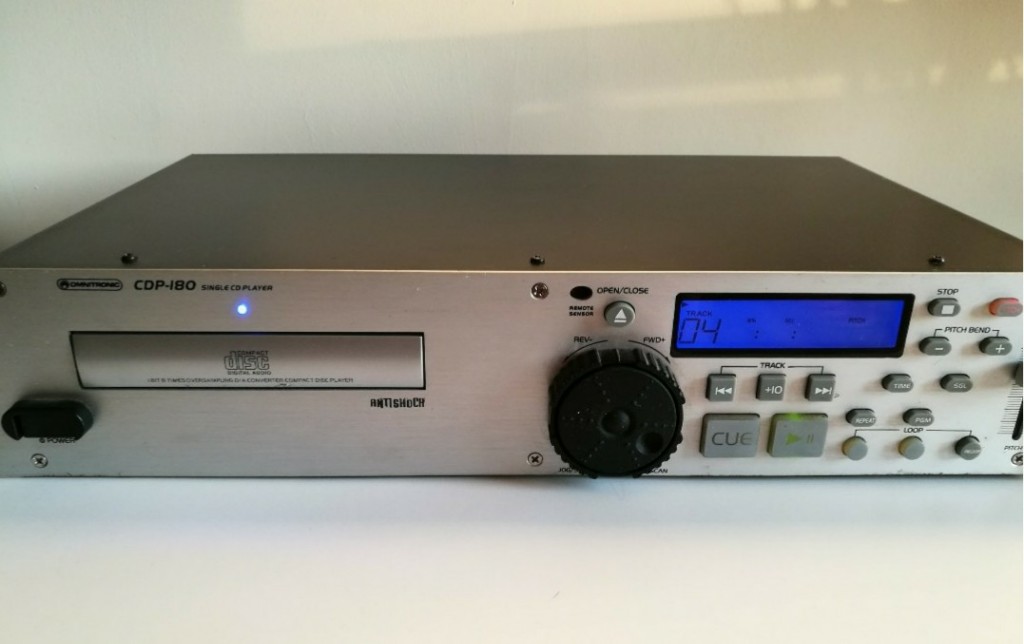 OMNITRONIC CDP 180 - odtwarzacz CD