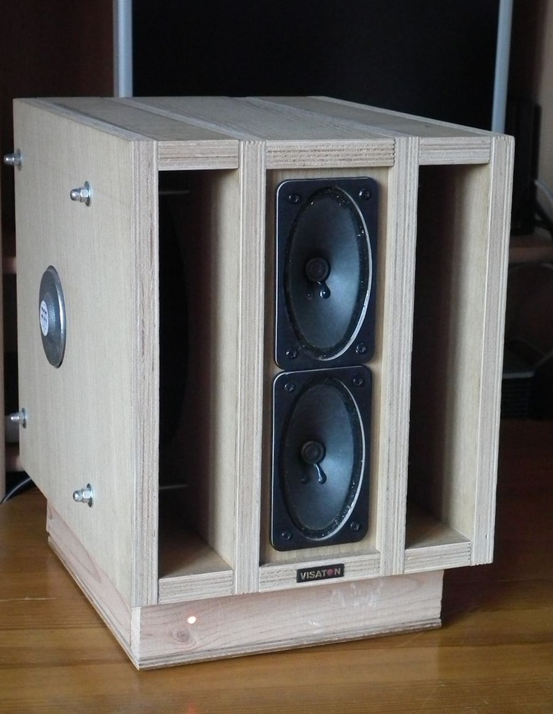 Monitory aktywne DIY - Petit Orgue VISATON