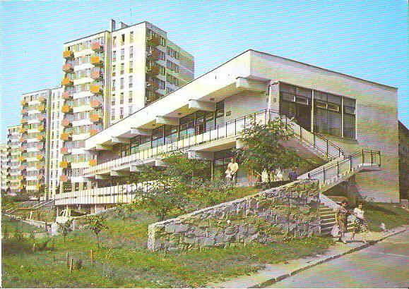 LUBLIN -- NADBYSTRZYCKA - PAWILON - BLOKI -- 1985