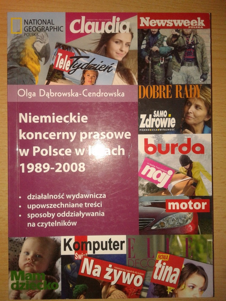 Cendrowska Niemieckie koncerny prasowe w Polsce