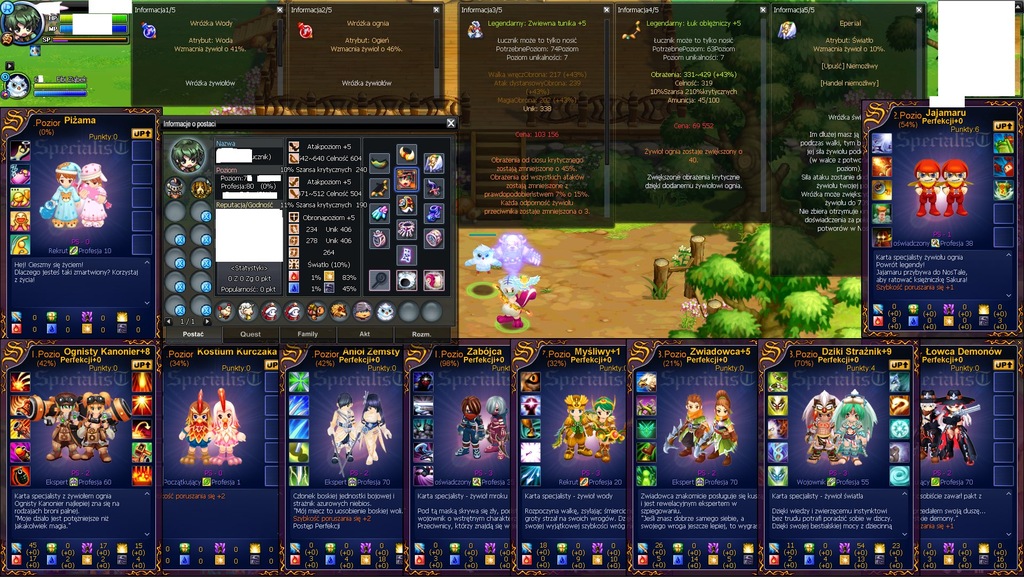NOSTALE KONTO 70lv+ [łucznik] AVALON [S1] ALL SP!