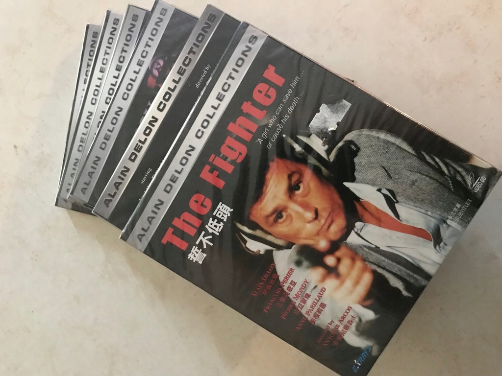 ALAIN DELON KOLEKCJA FILMÓW 7VCD NOWE!