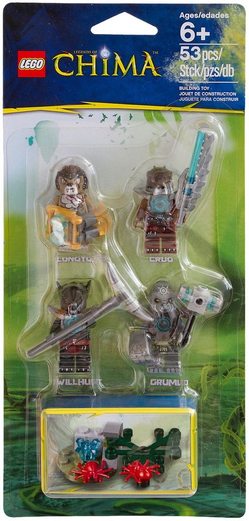LEGO CHIMA 850910 ZESTAW MINIFIGUREK - UNIKAT