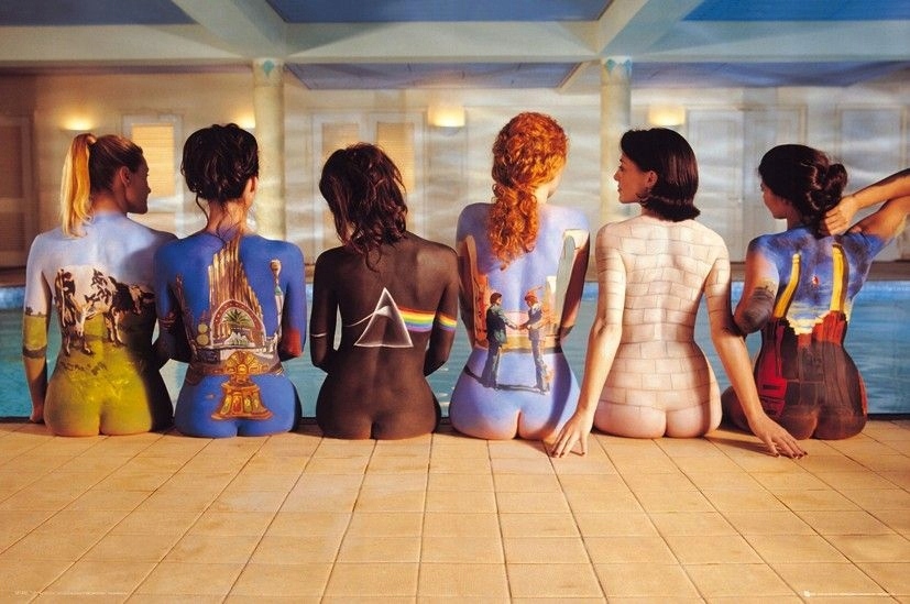 Pink Floyd - Okładki Płyt - Akt - plakat