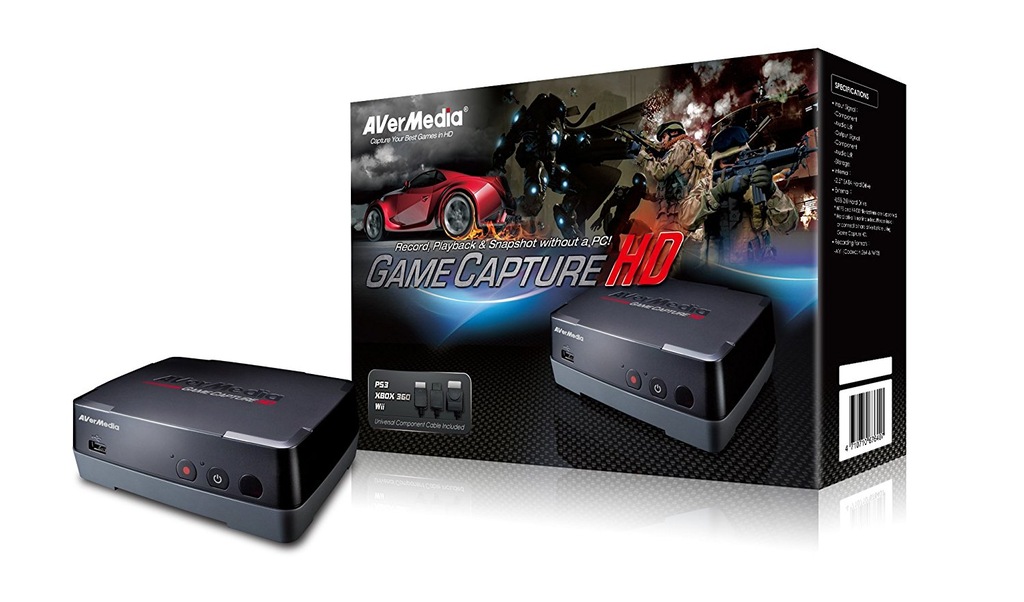 AverMedia Game Capture HD | PS1-2-3,XBOX360,Wii |