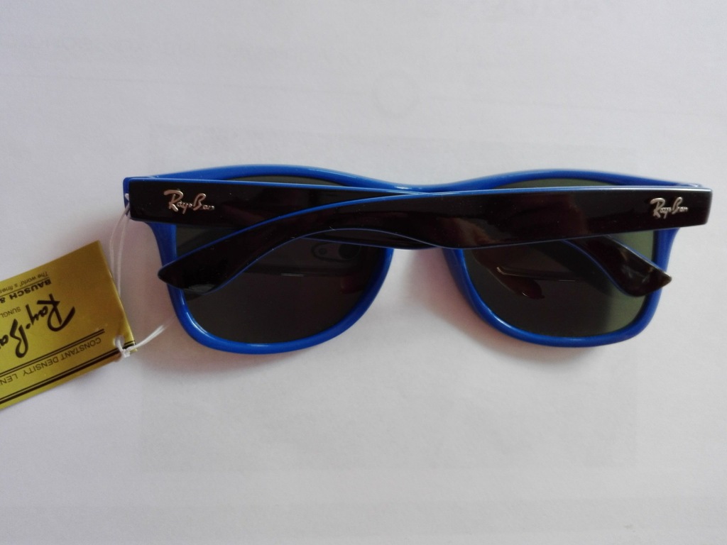 Okulary przeciwsłoneczne ray ban niebieski