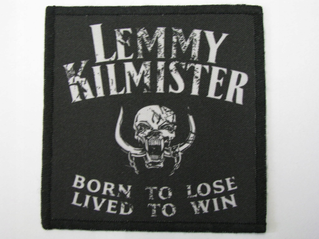 Lemmy Kilmister Motorhead Naszywka Drukowana 7568853900 Oficjalne