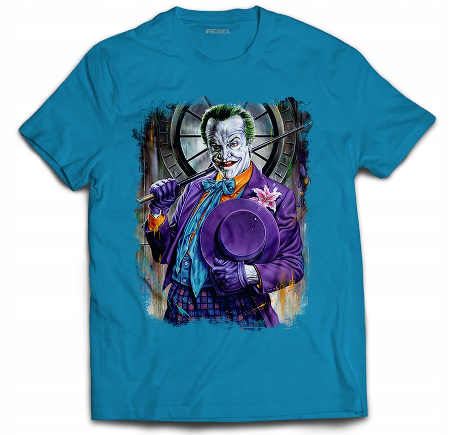 JOKER JACK NICHOLSON BATMAN T SHIRT KOSZULKA L 7043973569 oficjalne archiwum Allegro