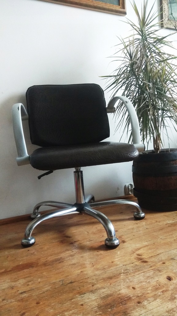 Fotele 2szt DESIGN METAL krzesła obrotowe