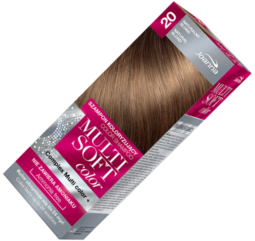 JOANNA MULTI SOFT COLOR SZAMPON 20 NATURALNY BLOND