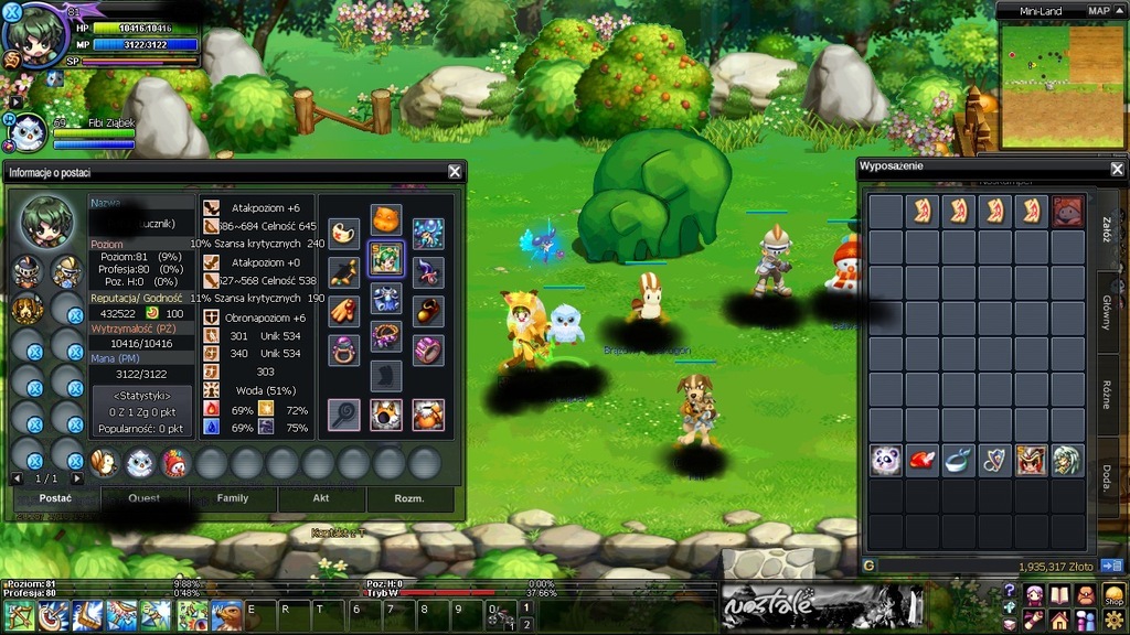 Łucznik 81 lvl Nostale s4 Gryf Full Nosmarket