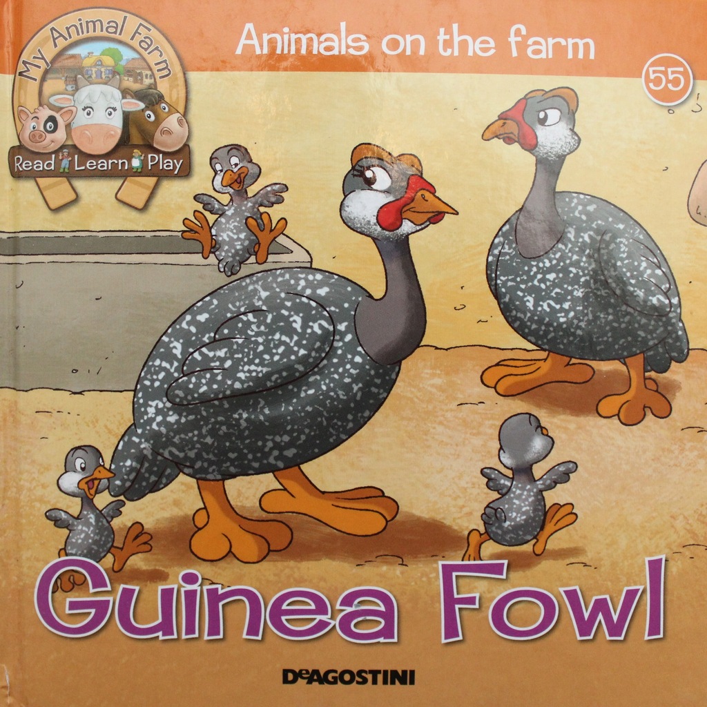 GUINEA FOWL, Animals on the farm DeAGOSTINI