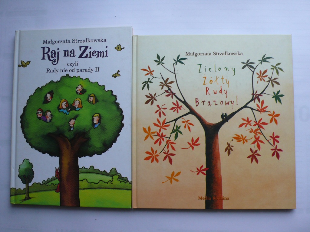 Raj na ziemi i Zielony,Żółty,Rudy,Brązowy