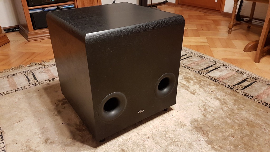 Subwoofer  Eltax Atomic A-15 ,potwór 38cm z wadą