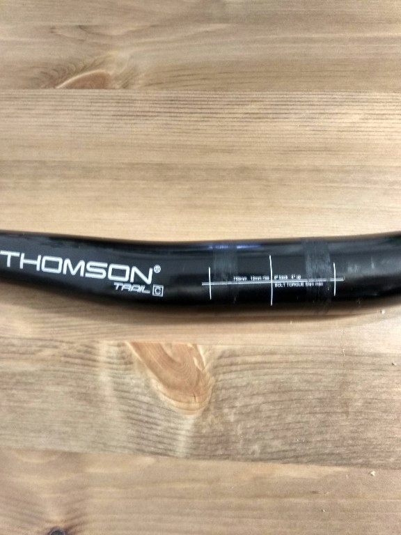 THOMSON CARBON FLAT BAR HB-E116 730mm - パーツ