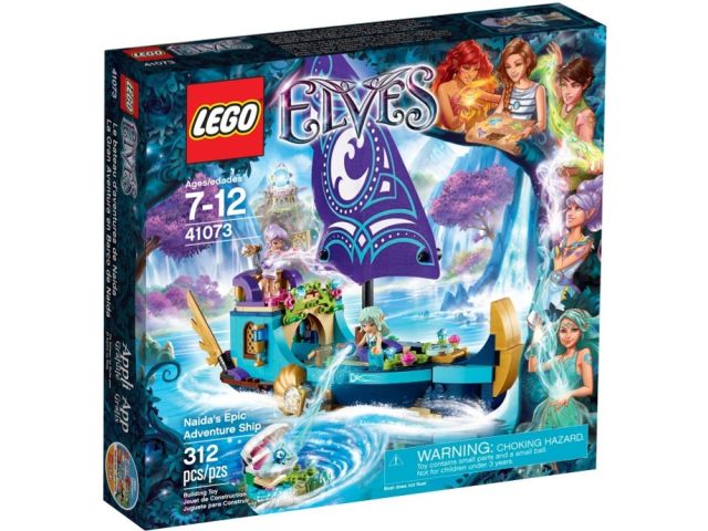 ŁÓDŹ - LEGO Elves 41073  Statek Naidy