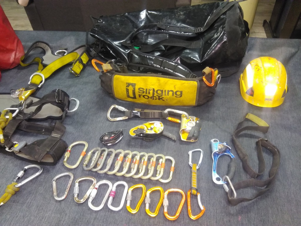 uprząż Navaho Bod Croll Fast Petzl komplet do prac