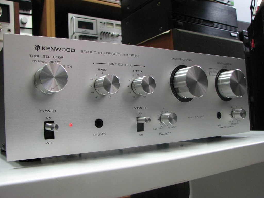 WZMACNIACZ KENWOOD KA-305 - GWARANCJA