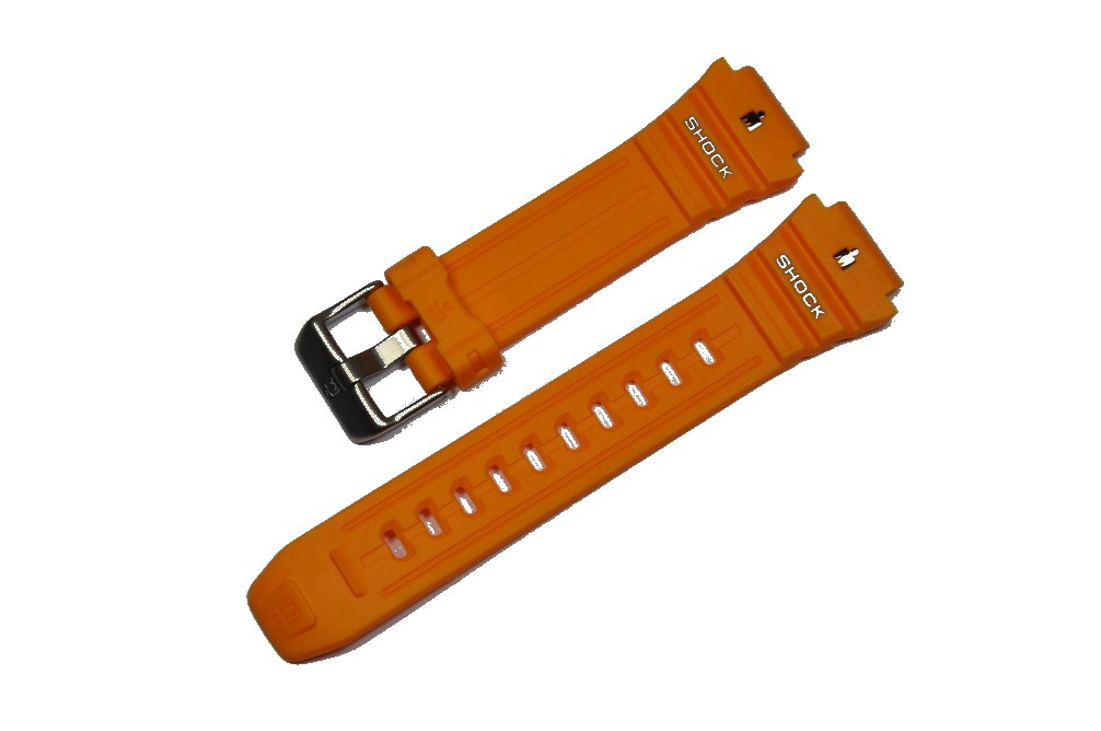Oryginalny pasek do zegarka Timex T5K585 pomarańcz