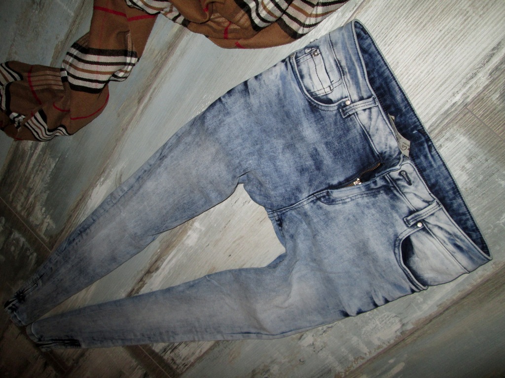 DenimCo - marmurki rurki jeans - 36/38
