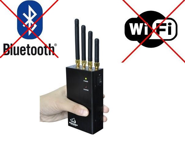 ZAGŁUSZACZ SYGNAŁU BLUETOOTH WIFI 4 ANTENY