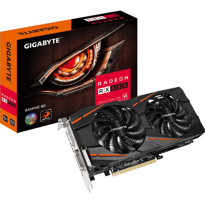 Gigabyte Radeon RX 580 GAMING 8GB TAX FREE FV23%