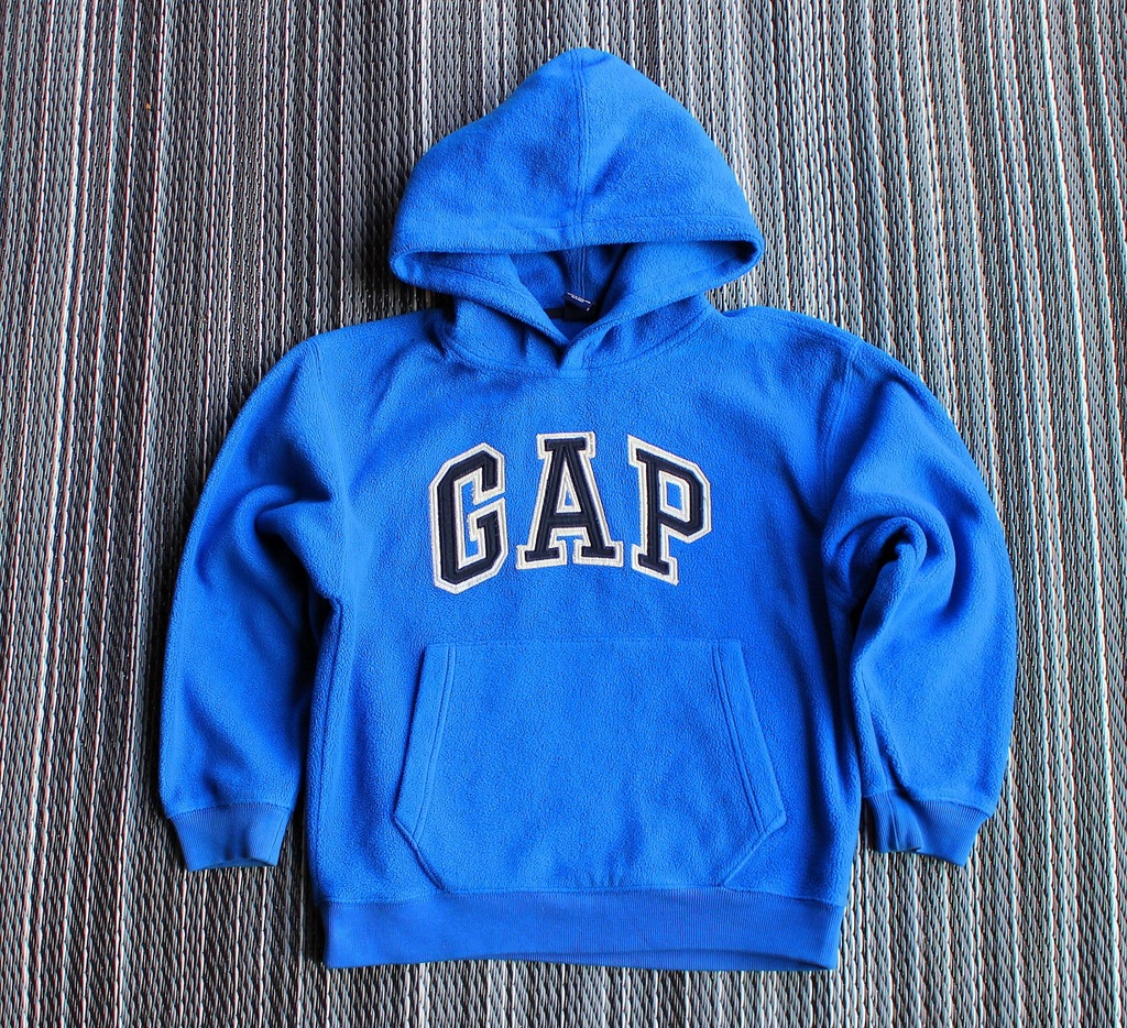 BLUZA GAP 128-140 7-8 LAT SWETER NIEBIESKA POLECAM