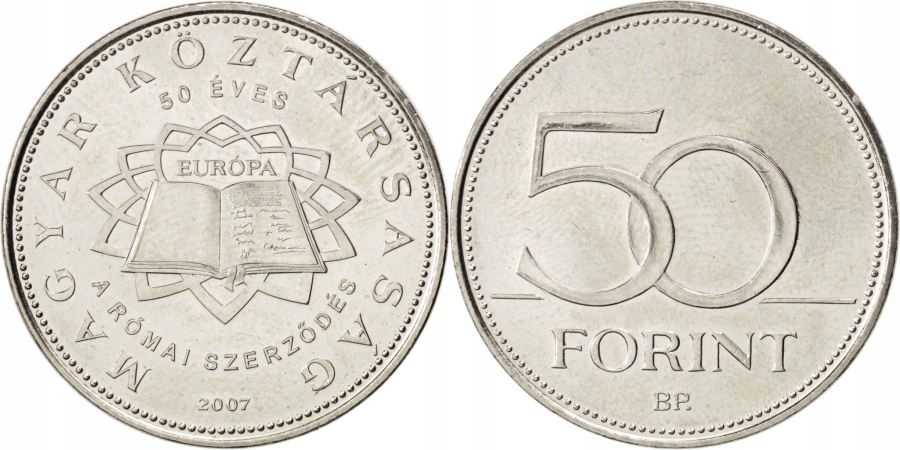 WĘGRY 50 forintów 2007 Europa