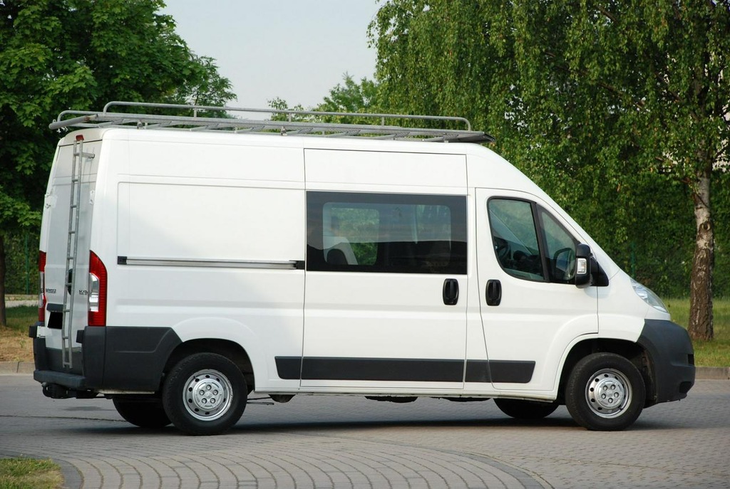 Peugeot Boxer L2H2 6osobowy + bagażnik dachowy