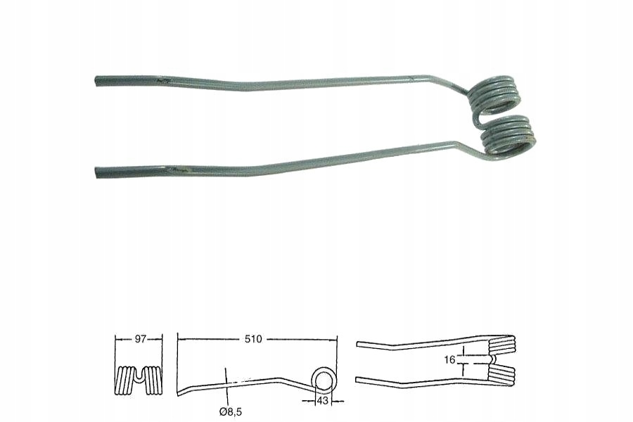 PALEC ZGRABIARKI POTTINGER LEWY 436141 (02689)