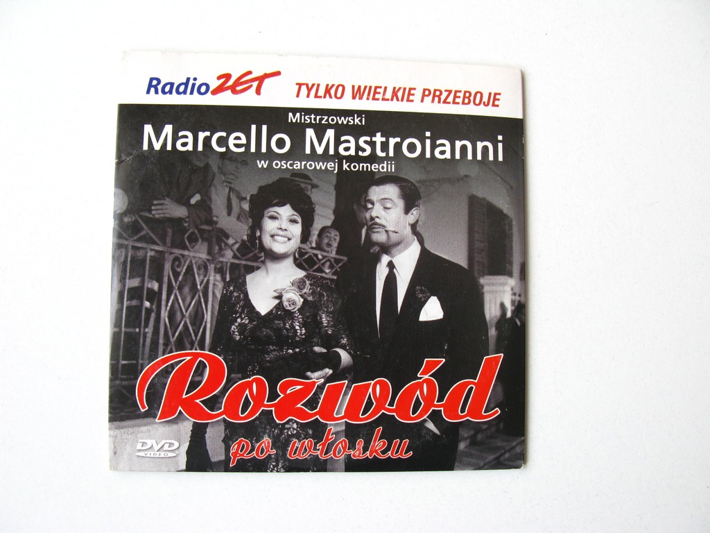 ROZWóD po włosku- film DVD- Marcello Mastroianni