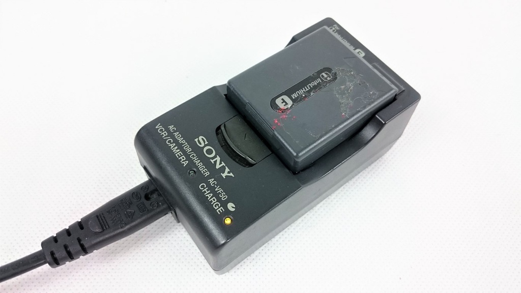  Sony ORYGINALNA ładowarka ac-vf 50 InfoLITHIUM F