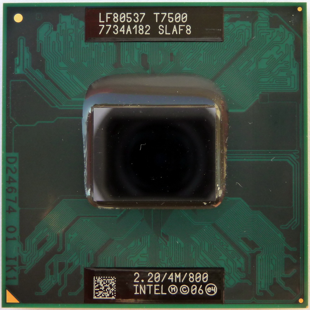 INTEL T7500 CORE 2 DUO 2x 2.2GHz 4MB +Past GW+FVAT