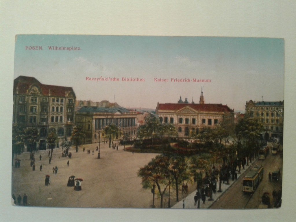 Poznań -Posen obiegowa 1910
