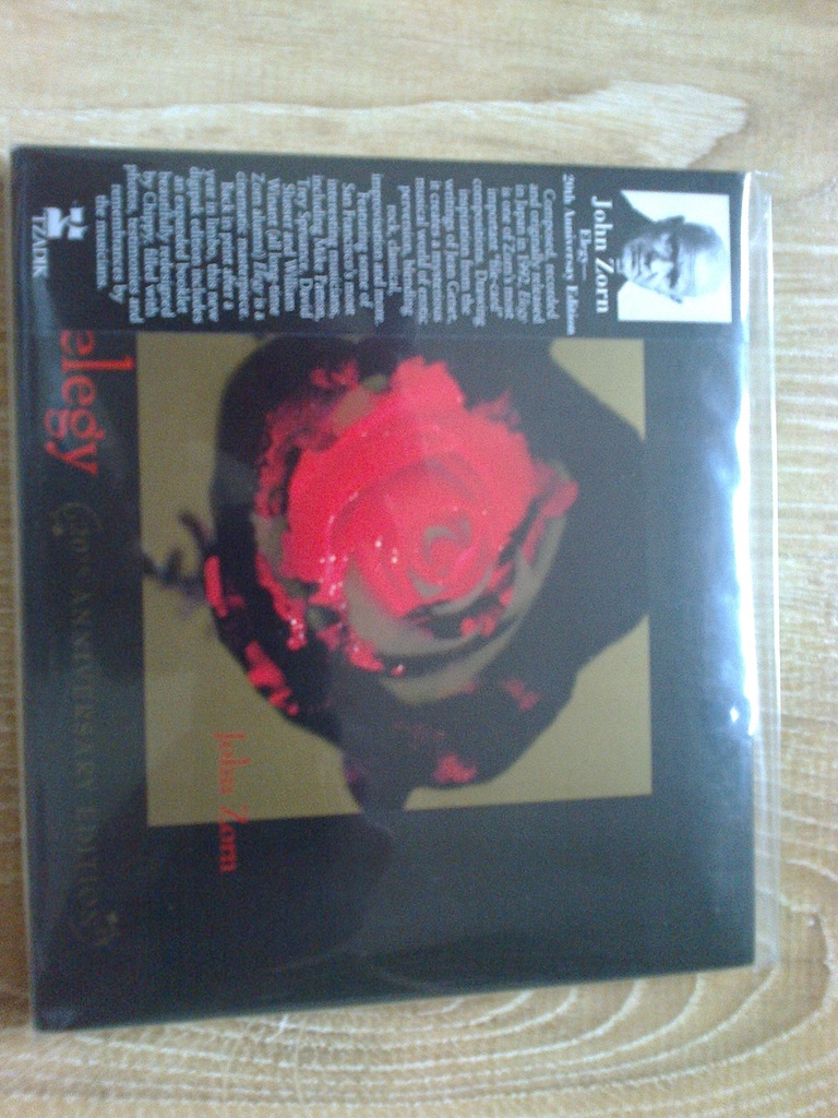 John Zorn Elegy - 20th Anniversary Edition cd