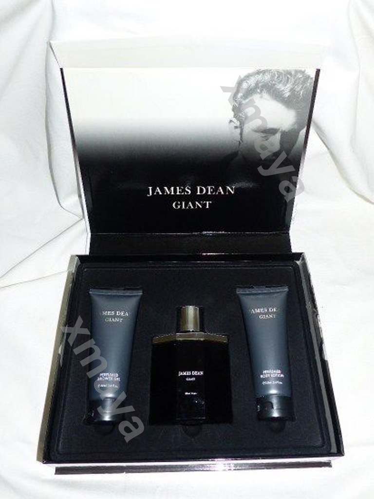 JAMES DEAN GIANT zestaw prezent 3x 100 ml woda gel