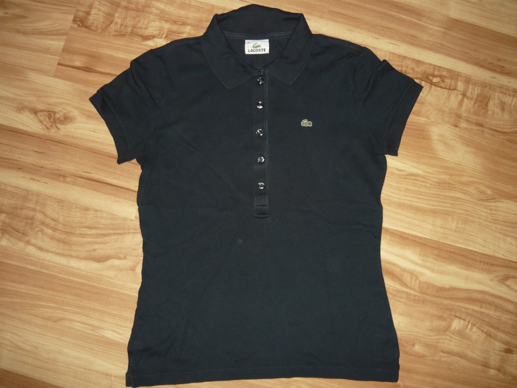 LACOSTE F4811 KOSZULKA POLO DAMSKA GRANAT S M 7105456917